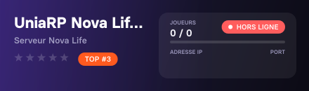 UniaRP Nova Life FR
