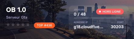 OB | Racing - Drift - PVP - Poursuite