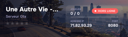 Une Autre Vie - RP