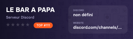 LE BAR A PAPA