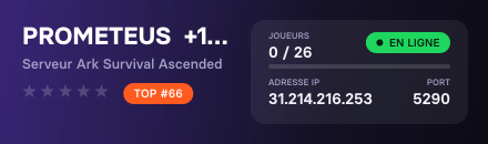 PROMETEUS  +18 XP2 H4 T8 Pve cluter 2