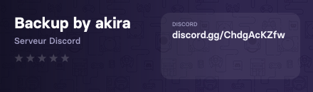 Backup by akira
