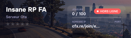 Insane RP FA
