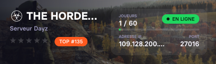 ☣ THE HORDE NEVER DIE | PVE FR ☣