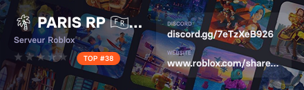 🌴 PARIS RP 🇫🇷🎙️