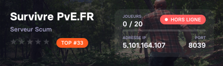 Survivre PvE.FR