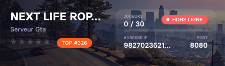 NEXT LIFE ROPLAY PS4 RP 