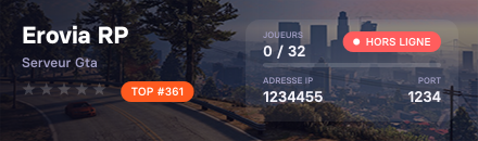 Erovia RP +15 ~ PS5 ~ DEV CONSTANT