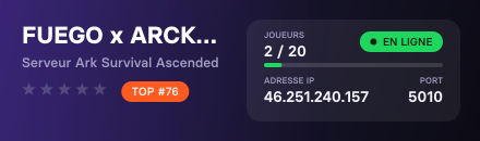 FUEGO x ARCKONICK — Cluster FR 4 Maps PvP Crossplay
