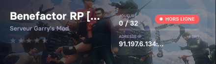 Benefactor RP [FR] | Nodi's Prod.