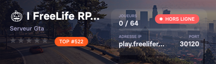 🎃 I FreeLife RP V2 I FA