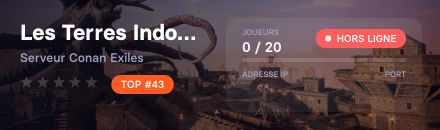 Les Terres Indomptées FR RP +18