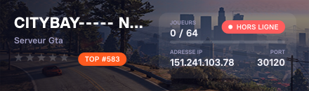 CITYBAY----- NOUVEAU----RP SERIEUX