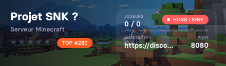 Projet SNK ?