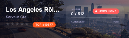 Los Angeles Rôleplay - Serveur GTA