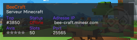 BeeCraft - Serveur Minecraft