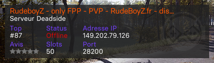 RudeboyZ - only FPP - PVP - RudeBoyZ.fr - discord.gg/MbBRnK