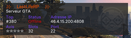 ✨│ LastLifeRP │✨