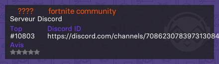《????》│fortnite community - Serveur Discord