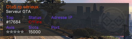 Gta5 rp sérieux  - Serveur GTA