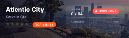 Atlentic City  - Serveur GTA