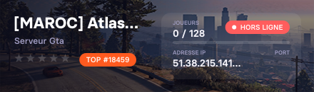 [MAROC] Atlas RP / discord.gg/UfVDKcY / Password -> ccrp 