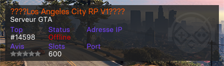 ????Los Angeles City RP V1???? - Serveur GTA