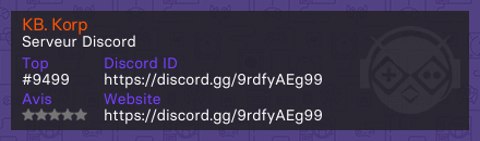 KB. Korp