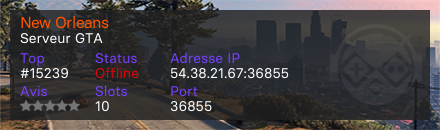 New Orleans - Serveur GTA