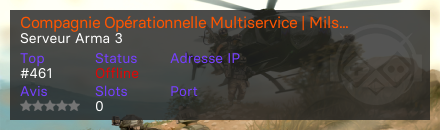 Compagnie Opérationnelle Multiservice | Milsim