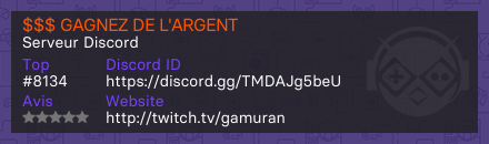 $$$ GAGNEZ DE L'ARGENT