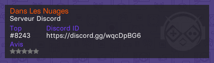 Dans Les Nuages - Serveur Discord
