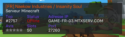 [FR] Naekow Industries / Insanity Soul