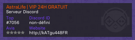 AstraLife | VIP 24H GRATUIT