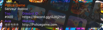 Police Game - Serveur Roblox