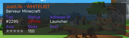 JustLife - WHITELIST