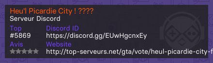 Heu'l Picardie City ! ????