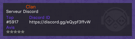 √͢Ƙˣ Clan  - Serveur Discord