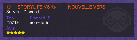 ☀️ STORYLIFE V6 ☀️ │ NOUVELLE VERSION 21/01 | SERIOUS RP | │+18