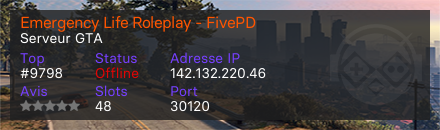 Emergency Life Roleplay - FivePD