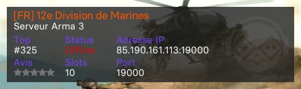 [FR] 12e Division de Marines