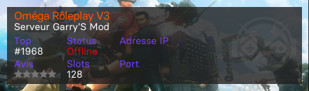 Oméga Rôleplay V3
