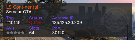 LS Continental - Serveur GTA