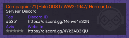 Compagnie-21 [Halo ODST/ WW2-1947/ Horreur Lovecraftienne]