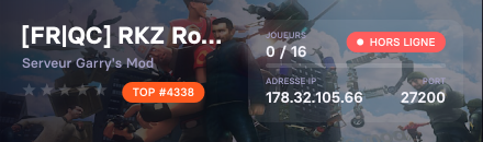 [FR|QC] RKZ Roleplay - SériousRP - Recrutement [ON] - DEV