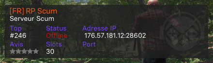 [FR] RP Scum