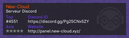 New-Cloud - Serveur Discord