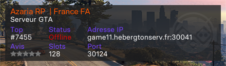 Azaria RP  | France FA