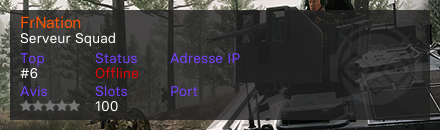 FrNation - Serveur Squad