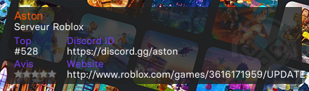 Aston - Serveur Roblox